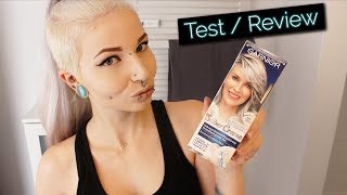 Garnier Nutrisse Silber Creme quotPerlGrauquot  Review  LiveTest  Teil 1  ❄ Lilith Whitic ❄ [upl. by Nylorac370]