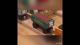 Thomas and Friends Wooden Railway  Emily’s New Route Remake2024 [upl. by Ahsitauq445]