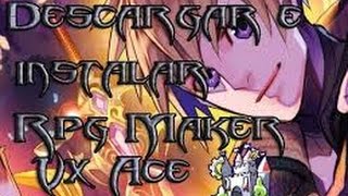 como descargar RPG Maker vx ace [upl. by Johnathan]