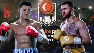 Arturo Gatti vs Vasiliy Lomachenko  Undisputed Boxing Game Early Access ESBC [upl. by Fredek]