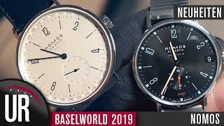 Nomos Baselworld 2019 Neuheiten  Tangente  Campus  Club [upl. by Cherry642]