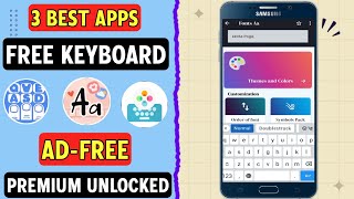 3 Best Keyboard Apps For Android 2024 [upl. by Kayle]