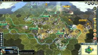 ★ Civilization 5  Deity military victory How to Full game all strategies  TGNTV [upl. by Carmine]