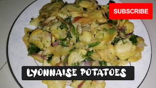 How to cook Lyonnaise Potatoes at homesimple recipe lyonnaise cooking potatoes [upl. by Razaele517]