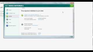 ESET NOD 32 antivirus v5 x 86 full with crack [upl. by Maxma]