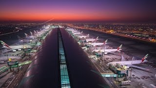 Dubai Airport Baggage Handling Inner Workings in 4k  Dubai Flow Motion Extended [upl. by Burd]