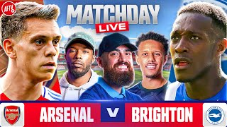 Match Day Live Ft TurkishLDN CecilJee fleetfootedta  Arsenal 11 Brighton  Premier League [upl. by Giardap]