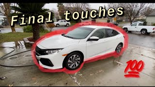 Rebuilding a Wrecked 2018 Honda Civic Part 5 [upl. by Ynnohj15]