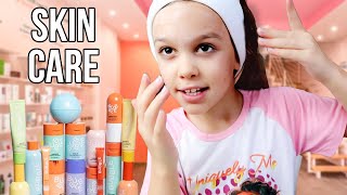 MY DAUGHTERS SKiNCARE MORNiNG ROUTiNE💄🫧 [upl. by Pavkovic]