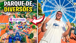 UM DIA NO HOPI HARI 😱🎡 [upl. by Nirik]