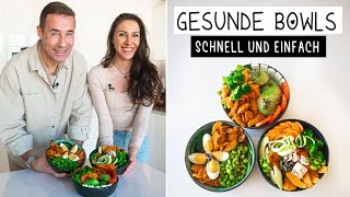 Gesunde Fitness Bowls SCHNELL und EINFACH Mit ehrenpflaume [upl. by Pelagi]