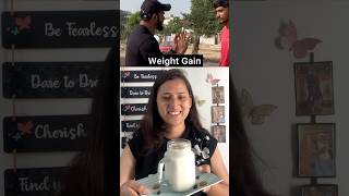 Fitness Coach Nitesh Soni’s Weight Gain Recipe shorts weightgainshake recipe [upl. by Leterg]