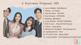 FULL ALBUM  A Business Proposal OST 사내 맞선 OST [upl. by Duff118]