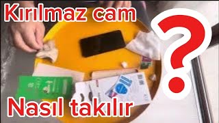 TOZSUZ HAVASIZ KIRILMAZ CAM NASIL TAKILIR [upl. by Latsryk183]