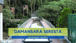 Damansara Seresta Sri Damansara  Site Progress  Jun 2023  MAKASA [upl. by Odrautse]