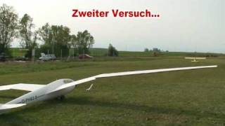 Extreme RC aerotowing with almost crash [upl. by Ayatnahs]