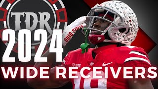 2024 Wide Receivers Class Rankings and Sleepers [upl. by Meriel852]