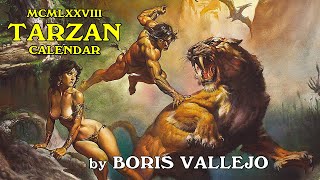 Boris Vallejos Tarzan Calendar Was Truly A Turning Point [upl. by Mutz]