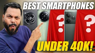 Top 5 Best Smartphones Under ₹40000 Budget ⚡ July 2024 [upl. by Neerbas]