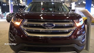 2018 Ford Edge Titanium  Exterior And Interior Walkaround  2018 Montreal Auto Show [upl. by Yelserp]