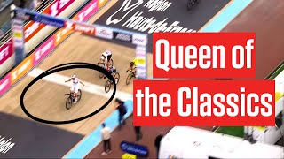 2024 Womens ParisRoubaix Highlights World Champion Lotte Kopecky Wins [upl. by Assyle]