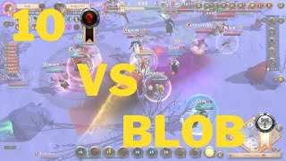 10 Caerleon vs Fort Sterling Blob  Albion Online [upl. by Orofselet]