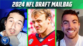 2024 NFL Draft Mailbag Brock Bowers Top 10 QBs Underrated Traits and More [upl. by Hazem487]