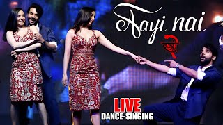 Stree 2 Song  KhoobsuratAayi Nai  LIVE Dance amp Singing  Shraddha KapoorRajkummar Rao [upl. by Aisayt607]