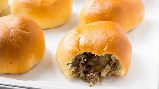 How to Make Bierocks meat and cabbage filled yeast rolls [upl. by Gnak531]