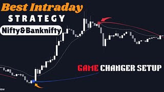 Best Intraday Trading Strategy  Best Tradingview Buy Sell Signal Indicator Bank Nifty Analysis [upl. by Jemima]