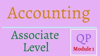 New QP Module 1 Accounting Associate Level Exam QampA analysis HKICPA M1 會計考試部分題目分析 簡要說明考試大綱 [upl. by Pas463]