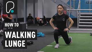 How To Do Walking Lunges [upl. by Aurelio]