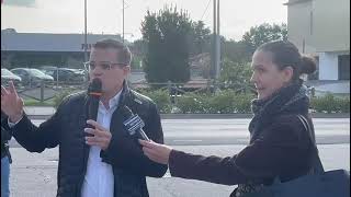 Processo Enrico Rizzi manifestazione a sostegno dell’animalista a Frosinone [upl. by Prendergast968]