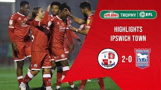 HIGHLIGHTS  Crawley Town vs Ipswich Town [upl. by Andrel]