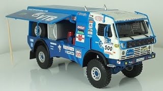 КАМАЗ4911 ралли дакар LisboaDakar 2007 №500 143 eligor масштабная модель  Model KAMAZ RALLY [upl. by Giusto]