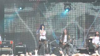 The Agonist  And Their Eulogies Sang Me To Sleep live [upl. by Stromberg]