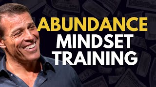 Abundance Mindset Training Tony Robbins Inspired Mindset Training [upl. by Lasala]