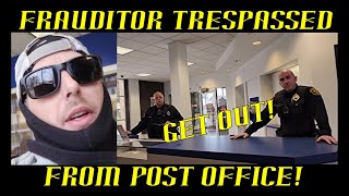 Newbie Frauditor Trespassed from Post Office amp Will File Complaint HAHA [upl. by Catton744]