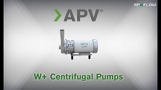 W Series Centrifugal Pump Animation  APV [upl. by Ydnal]