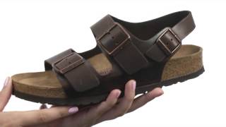 Birkenstock Milano  Leather Soft Footbed SKU8291402 [upl. by Auod]