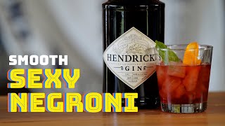 How to Make a Sexy Negroni  Gin Cocktails  Sweet Vermouth Drink [upl. by Wilmer198]