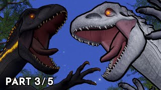 Indominus Rex vs Indoraptor  Animation Part 35 [upl. by Tresa]