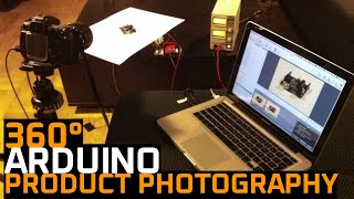 360 Product Photo Capture with Arduino [upl. by Clite]