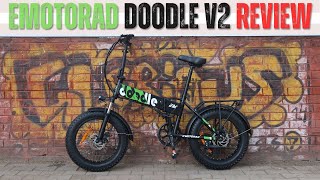 Emotorad Doodle v2 Foldable Electric Cycle Review Video  The Fat Tire SUV of Ebikes in India 🚲 [upl. by Acnaib944]