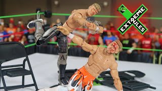 WSC Stage Creator vs Will Ospreay Extreme Rules WWE Action Figure Match [upl. by Erbes838]