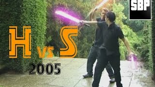 H vs S 2005 lightsaber duel [upl. by Drofiar769]