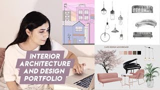 Interior Architecture and Design Portfolio UK accepted [upl. by Gwen]