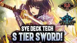 BLADE OF VENGEANCE S TIER Shadowverse Evolve Swordcraft Deck Tech [upl. by Jarrell]