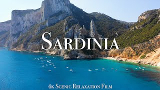 Sardinia 4K  Scenic Relaxation Film With Calming Music [upl. by Kcirrem]