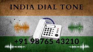 India Dial Tone Sound [upl. by Refotsirc]